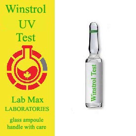 Winstrol UV test